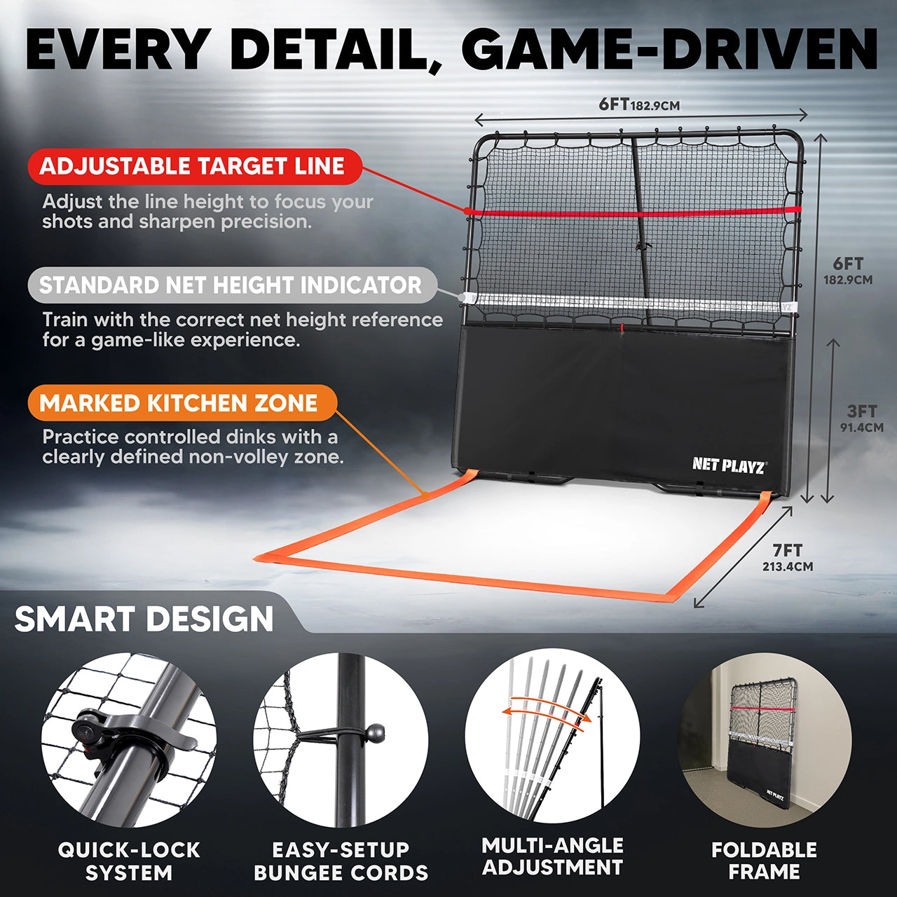 net playz pickleball tools