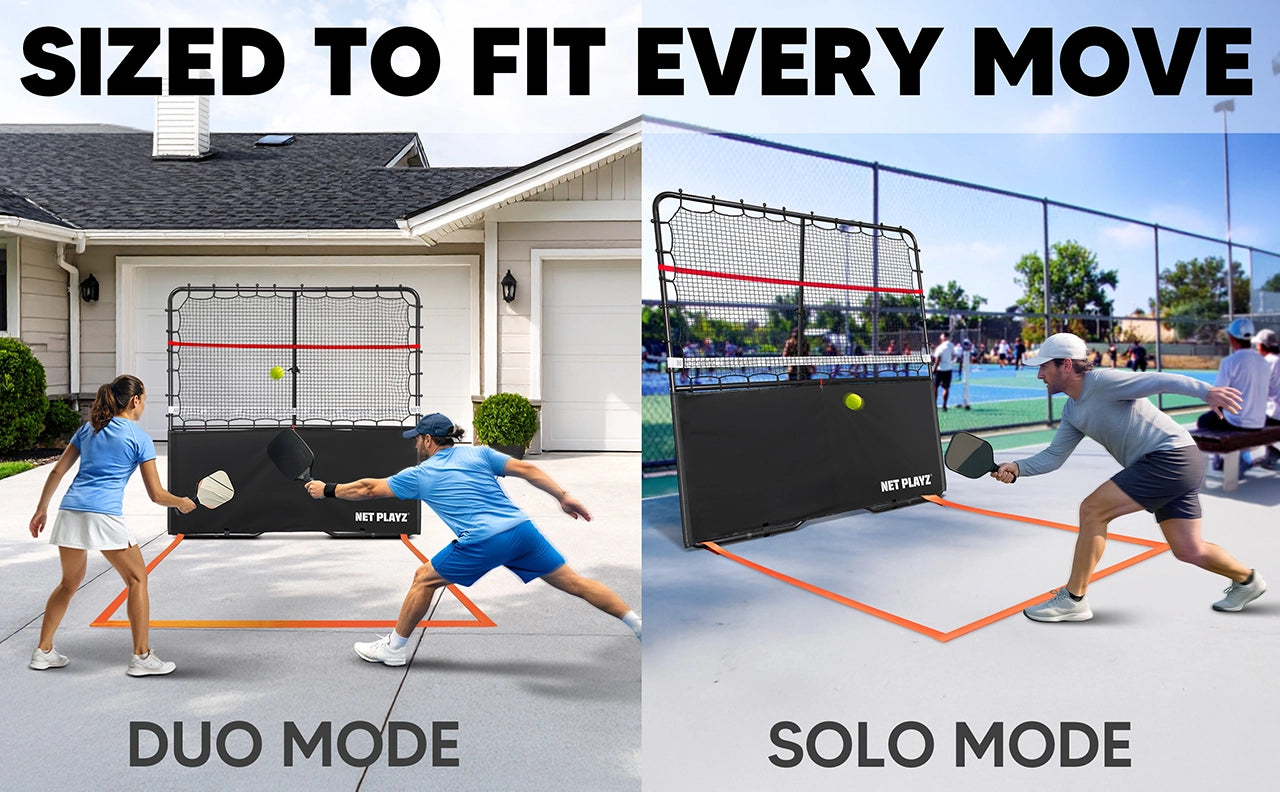 pickleball rebounder home net playz
