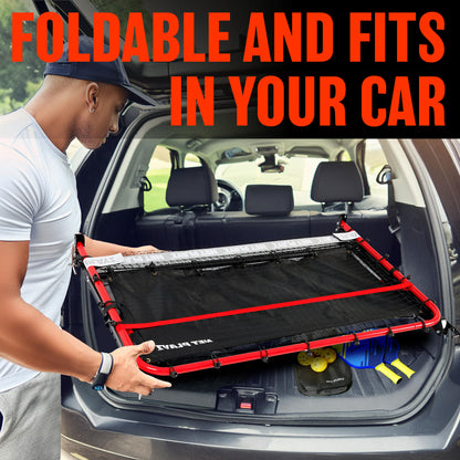 4FT PICKLEBALL REBOUNDER (For 4.0+ Players, Portable Design)